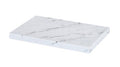 Zicco Melamine  FORM WHITE MARBLE RECT BOARD 265x162x18mm
