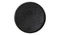 Zicco Melamine  DUSK ROUND TRAY BLACK/WHITE 285x18mm