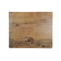 Chef Inox RECTANGLE WOOD EFFECT MELAMINE OAK 310x255mm