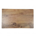 Chef Inox RECTANGLE WOOD EFFECT MELAMINE OAK 360x255mm