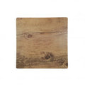 Chef Inox SQUARE WOOD EFFECT MELAMINE OAK 255x255mm