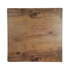 Chef Inox SQUARE WOOD EFFECT MELAMINE OAK 310x310mm