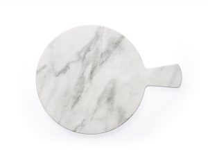 Chef Inox ROUND WITH HANDLE MARBLE EFFECT MELAMINE 372mm