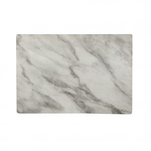Chef Inox RECTANGLE MARBLE EFFECT MELAMINE 410x255mm