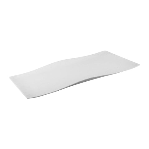 Cheforward INFUSE INFUSE RECT PLATTER -620x405mm STONE GREY (Each)