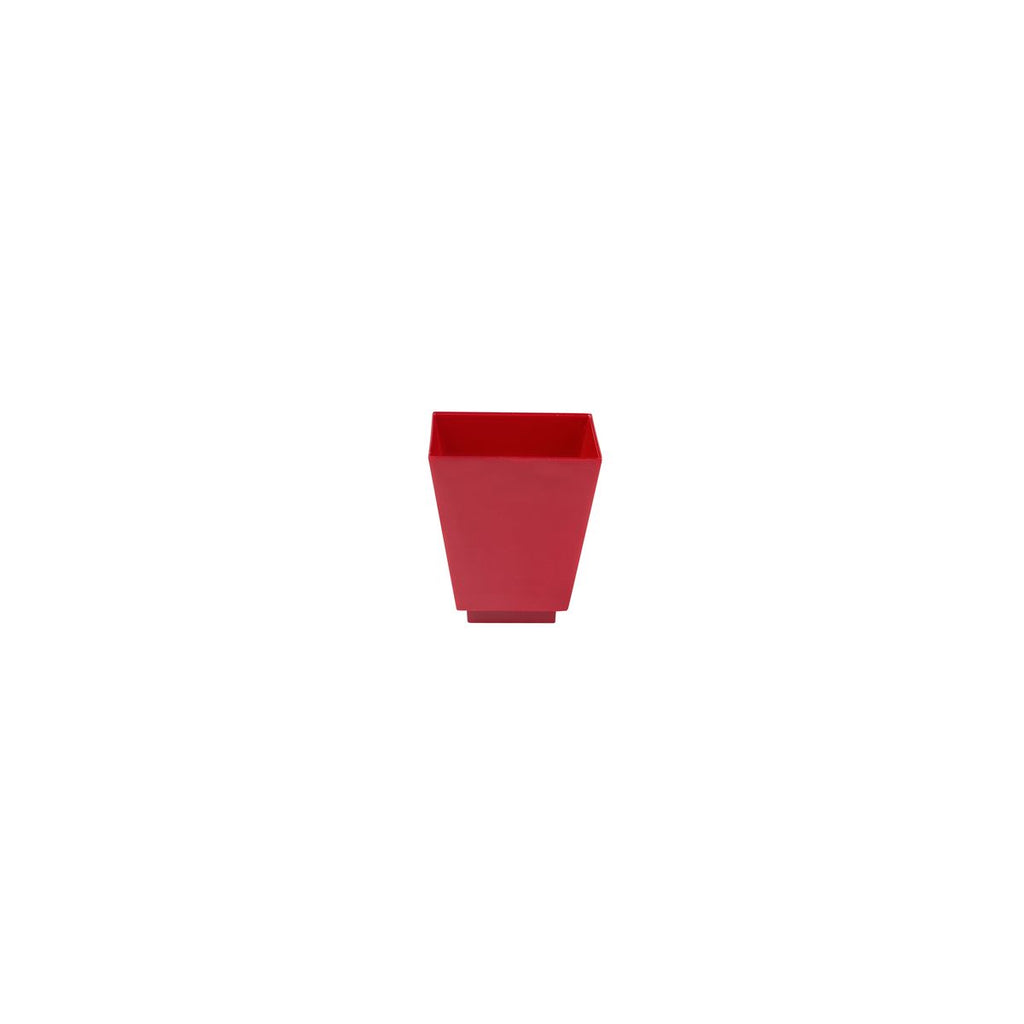 Bfooding  TAPERED DISH-44x44x50mm | 58ml | 100pcs/Pack  RED (Pack)