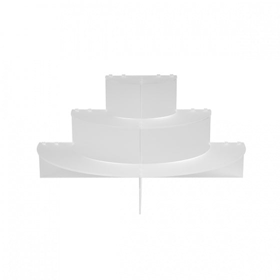 Bfooding  DISPLAY STAND-305x305x610mm CLEAR (Pack)