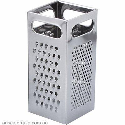 Chef Inox GRATER-S/S 4-SIDED SQUARE-Auscaterquip