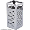 Chef Inox GRATER-S/S 4-SIDED SQUARE-Auscaterquip