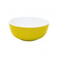 JAB JAB GELATO-YELLOW/WHITE ROUND BOWL 150x60mm (x6)