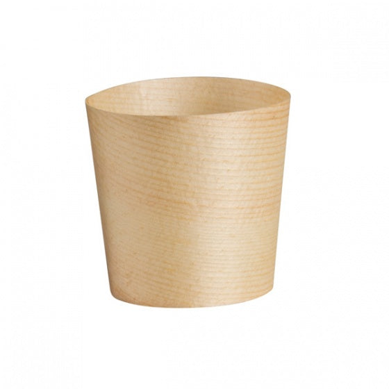 Design En Bouche  CUP-55x60mm | 50pcs/Pack BIO WOOD (Pack)