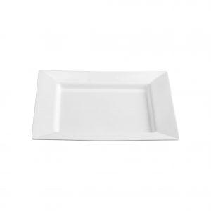 Superware SQUARE PLATE W/RIM 250mm (20183) (x6)