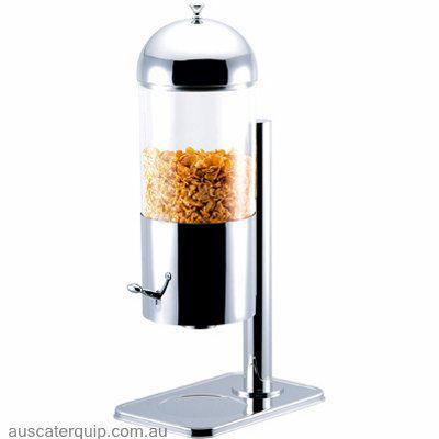 Hyperlux CEREAL DISPENSER & BASE-18/10 4lt 635x386x204mm-Auscaterquip