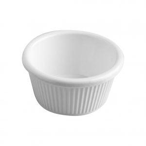 Superware RAMEKIN FLUTED WHITE - 60x35mm 55ml (20155) (x12)