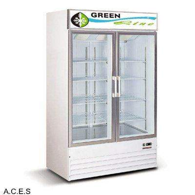 GREENLINE COLOUR BOND Display FREEZERS 2 DOOR 900L-Auscaterquip