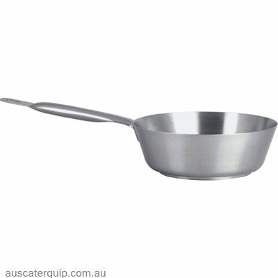 Paderno SAUTEUSE-18/10 1.0lt 160x60mm TAPERED Ser 1000-Auscaterquip