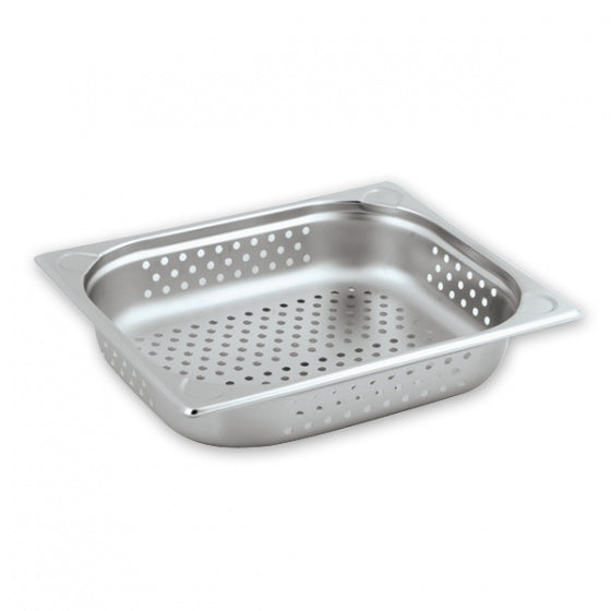 Inox Macel MAXIPAN-GN 2/1 x 20mm PERFORATED BASE ONLY-Auscaterquip