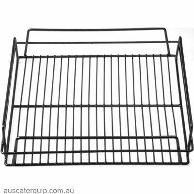 Chef Inox GLASS BASKET-PVC 14x14" BLACK-Auscaterquip
