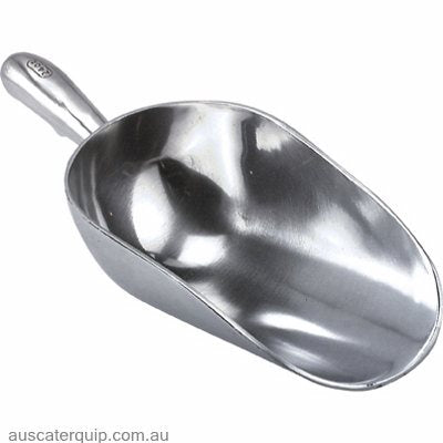 SCOOP-ALUM ROUND 160x80mm 12oz-Auscaterquip