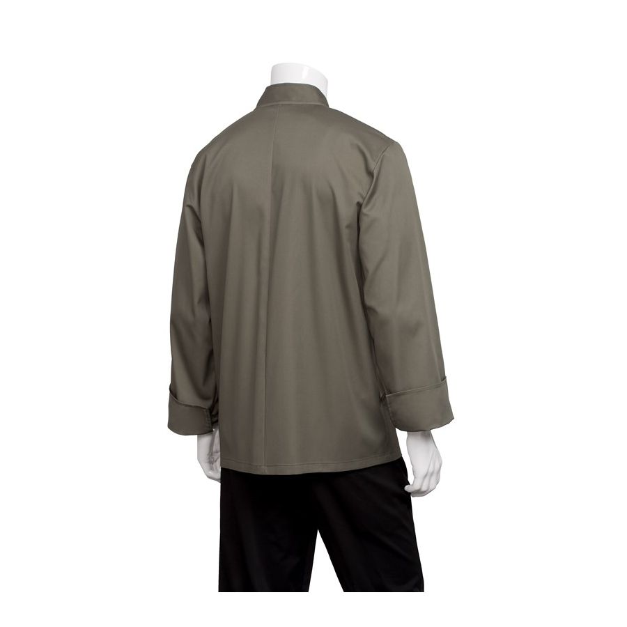 Perugia Olive Basic Chef Jacket-Auscaterquip