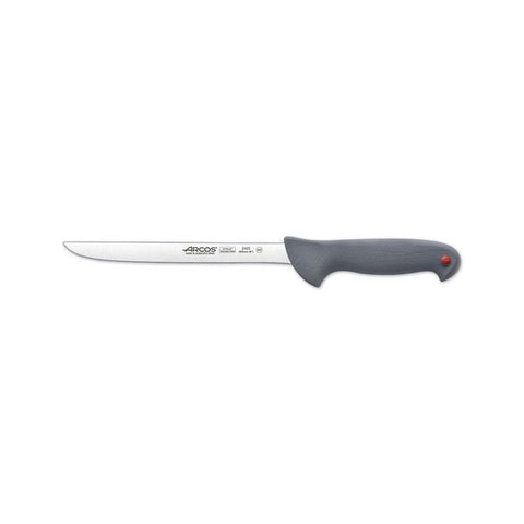 Arcos COLOUR PROF FILLET KNIFE-200mm GREY HANDLE (Each)