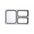 Chef Inox ANTI-JAM STEAM PAN-1/2 SIZE 65mm
