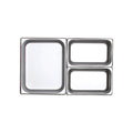 Chef Inox ANTI-JAM STEAM PAN-1/6 SIZE 100mm
