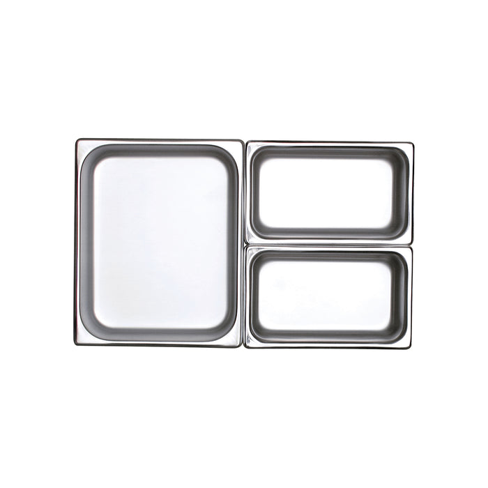 Chef Inox ANTI-JAM STEAM PAN-1/6 SIZE 100mm