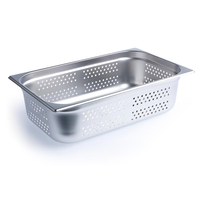 Chef Inox ANTI-JAM STEAM PAN-1/1 SIZE 150mm PERFORATED