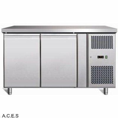 GREENLINE Bench Refrigeration 700 Deep (2 Solid Doors)-Auscaterquip