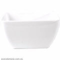 Royal Porcelain SQUARE SALAD BOWL-240mm CHELSEA (4159)-Auscaterquip