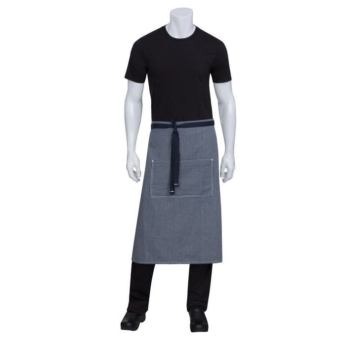Portland Indigo Blue Denim 3/4 Apron-Auscaterquip