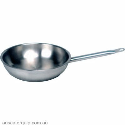 Chef Inox FRYPAN-18/10 280x60mm NO LID ELITE-Auscaterquip
