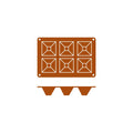 Frenti SILICON SILICON MOULD-PYRAMID | 6-CUP  (Each)