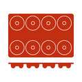 Frenti SILICON SILICON MOULD-SAVARIN | 8-CUP  (Each)