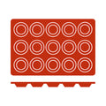 Frenti SILICON SILICON MOULD-TARTALETA | 15-CUP  (Each)