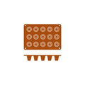 Frenti SILICON SILICON MOULD-MINI BABA | 15-CUP  (Each)