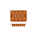 Frenti SILICON SILICON MOULD-BABA | 11-CUP  (Each)