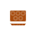 Frenti SILICON SILICON MOULD-MUFFIN | 5-CUP  (Each)