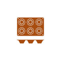 Frenti SILICON SILICON MOULD-BRIOCHETTE | 6-CUP  (Each)