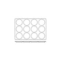 Frenti Prof SILICON SILICON MOULD-DISCO, 12-CUP, CUP SIZE: 120x22mm/120ml  (Each)