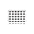 Frenti Prof SILICON SILICON MOULD-MINI CHARLOTTE, 77-CUP, CUP SIZE: 35x15mm/9ml  (Each)