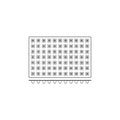 Frenti Prof SILICON SILICON MOULD-MINI PYRAMID, 77-CUP, CUP SIZE: 28x28x25mm/11ml  (Each)