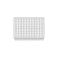 Frenti Prof SILICON SILICON MOULD-MINI CUBE, 88-CUP, CUP SIZE: 25x25x24mm/12ml  (Each)