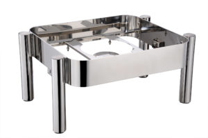 Chef Inox CHAFER STAND-18/8, RECT, 1/2 TO SUIT 54902