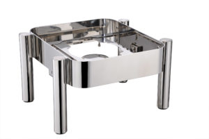 Chef Inox CHAFER STAND-18/8, RECT, 2/3 TO SUIT 54903