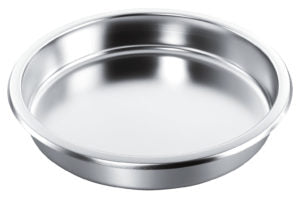 Chef Inox INSERT PAN-Stainless Steel, 6.0lt ROUND, SUIT 54926, 385x65mm