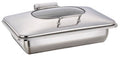 Chef Inox ULTRA CHAFER-Stainless Steel, RECT, 1/1 SIZE W/GLASS LID