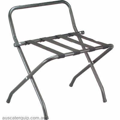 LUGGAGE RACK-BLACK (620x460x430mm) (H)-Auscaterquip