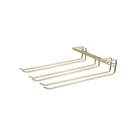 Trenton  GLASS HANGER-TRIPLE ROW | 270x220mm BRASS (Each)